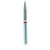 C10M 863/014 Super Coarse Silver Shank Flame Multi-Use Diamond Bur - 5/Pack (C10M 863/014XC)