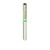 B1L 837/016 Super Coarse Silver Shank Flat End Cylinder Multi-Use Diamond Bur - 5/Pack (B1L 837/016XC)