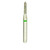 877/010 Modified Beveled Cylinder Multi-Use Diamond Bur with Fine Grit - 5/Pack (877/010F)