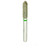 878/018 Modified Beveled Cylinder Multi-Use Diamond Bur with Medium Grit (878/018M)
