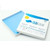 4D Rubber 6" x 6" Isodam Light Blue Medium Gauge Polyisoprene Dental Dam (ISO01800675)