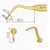 Woodpecker UP7 Woodpecker US-II LED Piezo Surgical Tip for Periodontal Surgery (UP7)