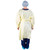 Dukal Yellow AAMI Level 2 Isolation Gown (309)