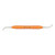 PDT Pineyro Mesial/Distal Arch™ 3 Titanium Implant Scaler with Tangerine Orange Handle (R632)