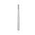 SS White #1556 Straight/Round End Crosscut Fissure Carbide Bur with SSFG Shank (13515)