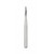 SS White #700 Taper/Flat End Cross Cut Carbide Bur with HP Shank (14883)