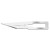 Swann-Morton Shape V Sterile Carbon Steel Blade (00MV)