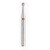 Kerr #120F Fine Grit BluWhite Round Diamond Bur with FG Shaft (FG120F-5)
