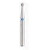 Kerr #120R Regular Grit BluWhite Round Diamond Bur with FG Shaft (FG120R-5)
