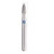 Kerr #230R Regular Grit BluWhite Flame Diamond Bur with FG Shaft (FG230R-5)
