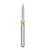 Kerr #210SF Super-Fine Grit BluWhite Flame Diamond Bur with FGSS Shaft (SS210SF-5)