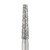 Parkell 847-018SC Sterile Super-Coarse Grit Modified Flat End Taper Diamond Bur with FG Shank (SDS-847-018SC)