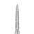 Parkell 862-014F Sterile Fine Grit Flame Diamond Bur with FG Shank (SDS-862-014F)