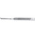 Miltex Curved Left Silver Cartilage Chisel (21-229)