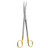 BR Surgical Curved Gorney TC Scissors (BR08-21520)