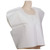 TIDI 30" x 21" White 3-Ply Tissue + Poly Patient Exam Cape (910415)