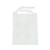 TIDI 18" x 32" White 2/Ply Tissue + Poly Bib with Tie Closure (920861)