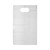 TIDI 18" x 30" White Tissue/Poly Slipover Patient Bib (920862)