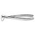 Karl Schumacher #1174NX Extra-Narrow Lower Anterior Apical Retention Forceps (EXE1174N)