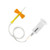 MediVena 25G x 3/4" Glide & Lock Safety Blood Collection Wing Set with Pre-Attached Holder (5040-H)