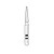 Premier Dental #207.7F Cone FG Two Striper Diamond Bur with Fine Grit (2015046)