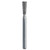 Kerr Rotary #C807 FG Long Inverted Cone Flat End Diamond Bur (C807-018)
