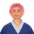Cardinal Health 24" Red Comfort Bouffant Cap (3224R)