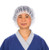 Cardinal Health 21" White Comfort Bouffant Cap (9302)