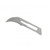Myco #12B Sterile Stainless Steel Glassvan® Scalpel Blade (3001T-12B)