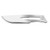 Lance Size #10 Carbon Steel Surgical Blade (92110)
