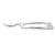 Swann-Morton Size 15C Non-Sterile Stainless Steel Scalpel Blade (0415C)