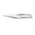 Cincinnati Surgical Size 11 Non-Sterile Carbon Steel Blade (0211)