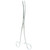 Miltex Bozeman Uterine Dressing Forceps with Double-Curved Handle (7-622)
