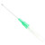 ICU Medical 18G x 1-1/4" Green Jelco Peripheral I.V. Catheter (405511)