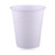 Crosstex White 5 oz. Plastic Cup (CXWH)