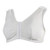 McKesson 32" White Cotton/Spandex Post-Surgical Bra II (83-908W-32) McKesson 32" White Cotton/Spandex Post-Surgical Bra II (83-908W-32)