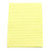 Crosstex 19" x 13" Yellow 2-Ply Paper/Poly Econoback Patient Bib (WEXYE)