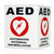 3D AED Wall Sign