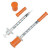 29G x 1/2" Needle with 1/2cc U-40 Insulin Syringe - 500/Case