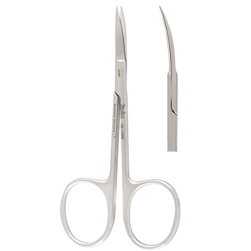 Miltex Curved Iris Scissors 8.9cm (181398)
