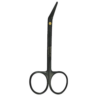 Kohler Straight Iris EndoBlack SuperCut Ceramic Scissors (6980)