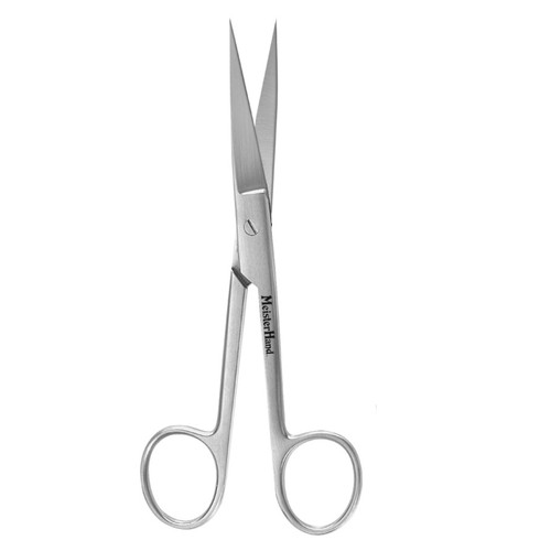 Miltex MeisterHand Operating Scissors, Straight, Sharp-Sharp Points