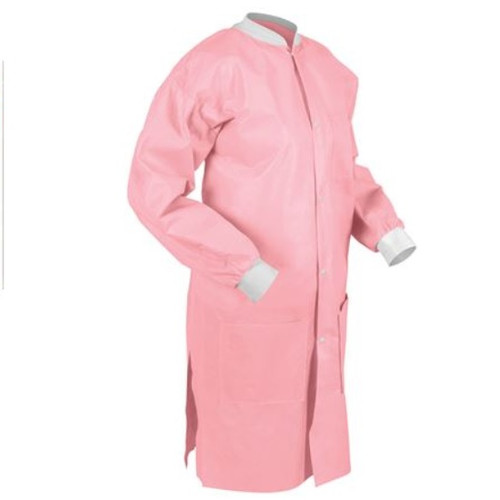 Large Pretty Pink Lab Coat (8108C)