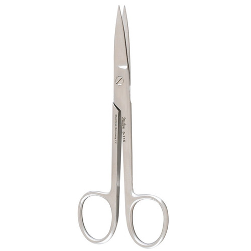 Miltex MeisterHand Operating Scissors, Straight, Sharp-Sharp Points