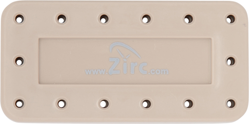 Zirc Biege 14-Hole Magnetic Bur Block (50Z403G)