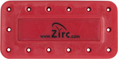 Zirc Red 14-Hole Magnetic Bur Block (50Z403M)