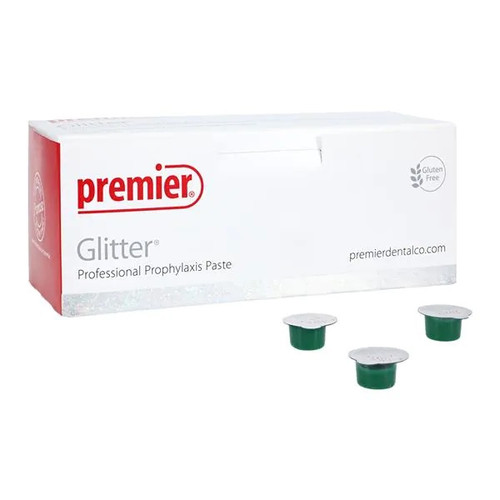 Prempaste Premier Dental Glitter Prophy Paste with Medium Grit and Mint Flavor ...