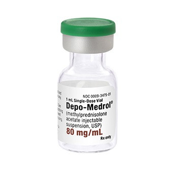Pfizer 80mg/mL Depo-Medrol for Injection in 1mL Vial (0009347501)