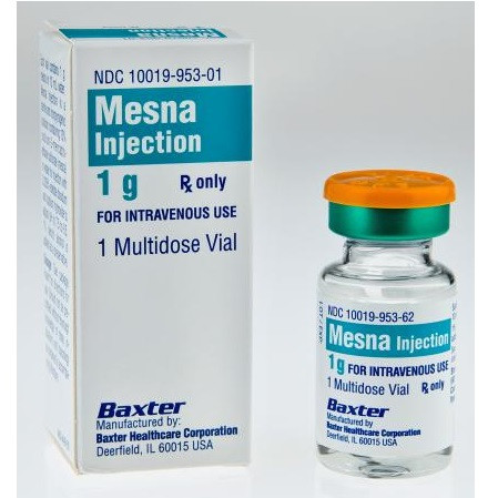Mensa Injection Baxter 1gm/10mL Mesna Injection in 10mL Multi-Dose Vial (1001995301)