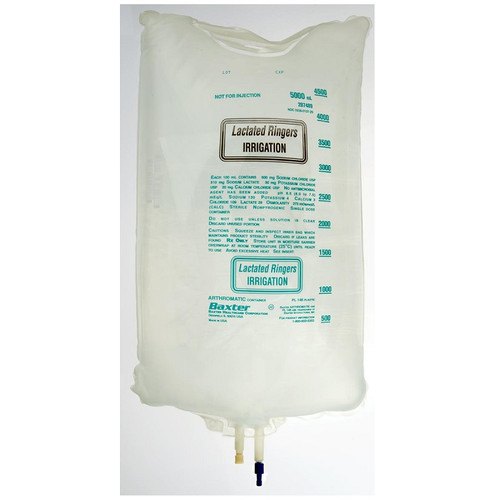 Baxter Lactated Ringer's for Irrigation in 3,000mL Arthromatic Plastic ...